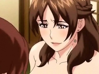 Corrupting anime milf with huge tits