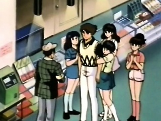 Anime school sex video with brunette hot naked girl