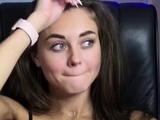 Amateur striptease and Solo masturbation