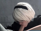 3D Sex Cool Collection of Busty 2B from NieR Automata