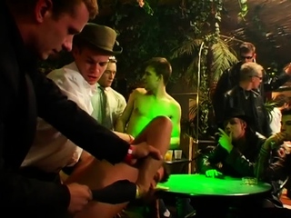 Lewd homosexual guys on avid party