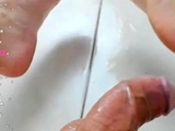 Great Big Prick TS beat her meat Live at Webcam Part 3