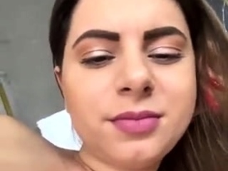 Big boobs milf masturbates with her dildo