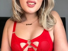 Blonde Babe Scarlet Solo Webcam