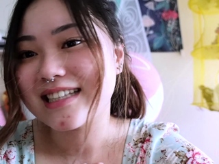Amateur striptease and Solo masturbation