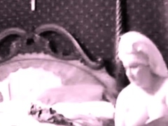 Spying On Stepmom Smearing Her Plump Body