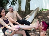 Arthur And Nika - Cruel Couple And Pathetic Slaves! - Full