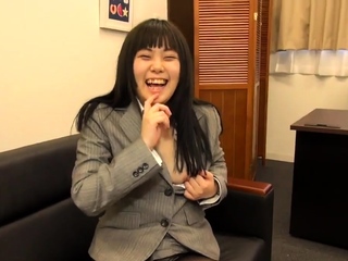 Softcore solo with cute asian chick Akane Ozora