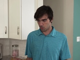 Teen stepsister teases and rides stepbro